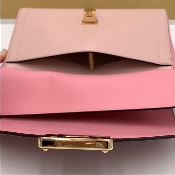 Michael Kors Kinsley Medium Flap Shoulder Bag Crossbody in Blossom Multi - Picture 9 of 15